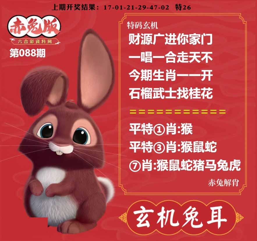 088期玄机兔耳[图]